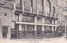 Café Métropole Rembrandtplein  AMSTERDAM Billard restaurant Mulder Netherland