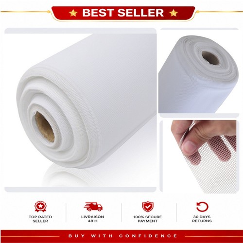 Toile moustiquaire fibre - , de