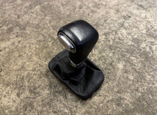 Automatic leather gear knob VW Tiguan black knob shift cover