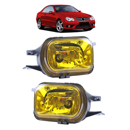 Phares anti brouillard jaune - phares,