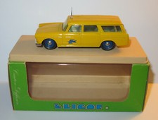 OLD ELIGOR PEUGEOT 404 ESTATE 1964 ANTENNA BLUE RIMS POST PTT 1/43 