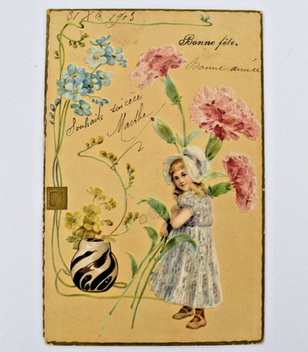 Cpa carte postale - carte,