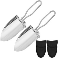 2 Pièces Mini Pelle en Acier