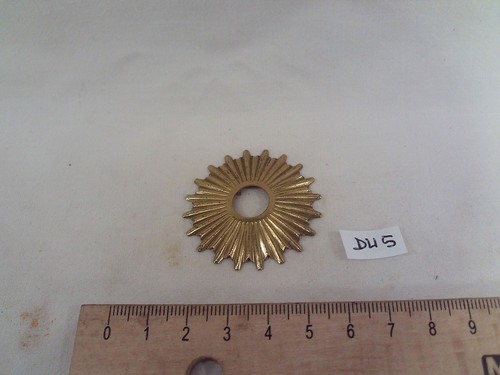 Ancienne rosace laiton ø - en,