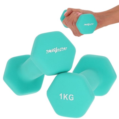 Haltères 2x1kg pour exercices