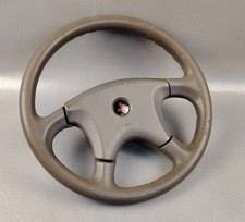 Volant MITSUBISHI H56A PAJERO MINI 4 rayons GRIS ROUGE ÉTIQUETTE 1994 1998 OEM