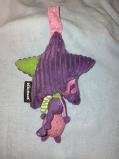 LES DEGLINGOS Doudou Peluche Etoile Musicale Eléphant 