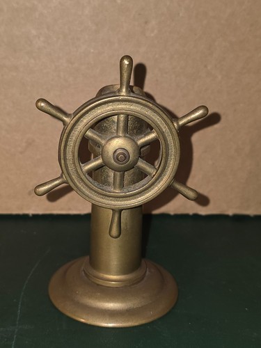 Ancien barre bateau avec - ancien, de