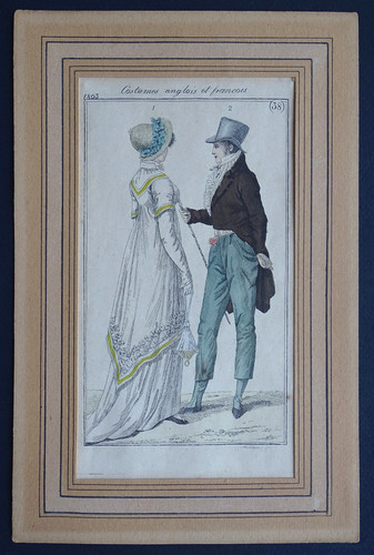 Costume anglais français - et,