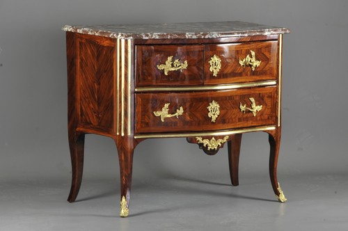 Commode louis estampillée - xv,