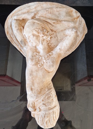 Console art deco sculpture - art,