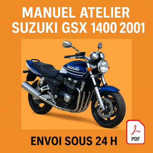 Manuel atelier suzuki gsx 1400 - manuel,