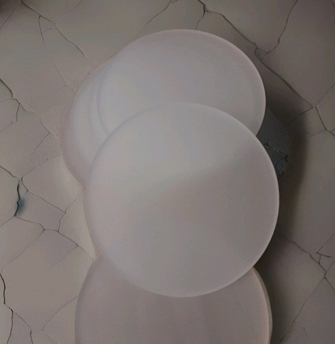 Rond plexiglas opaque 10cm - plexiglas,