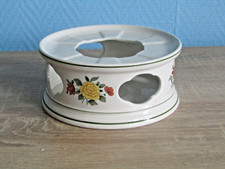 Rare Villeroy and Boch Summerday Model Teapot Dish Heater