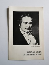 Grand Theatre de REIMS 1963 Programme Concert de Gala J C ENGLEBERT - L SOLTESZ