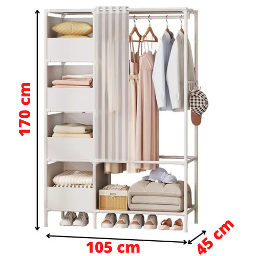 Armoire rangement penderie - armoire,