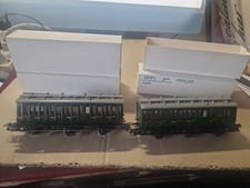 lot de 2 voitures Marklin 4004 HO Passengers car