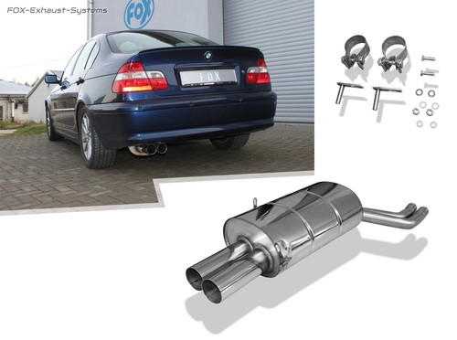 échappement sport bmw 3er e46 - bmw,