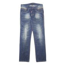 DSQUARED2 Jeans Droit En Coton