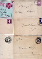 CHILE, 16 DIFFERENT AMBULANT POSTAL STATIONERIES, VF