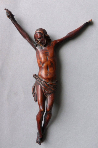 Christ bois sculpture - en,