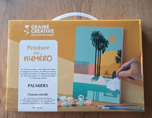 Peinture numéro graine - peinture,