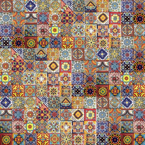Carreaux mexicains 5x5cm - mexicains,