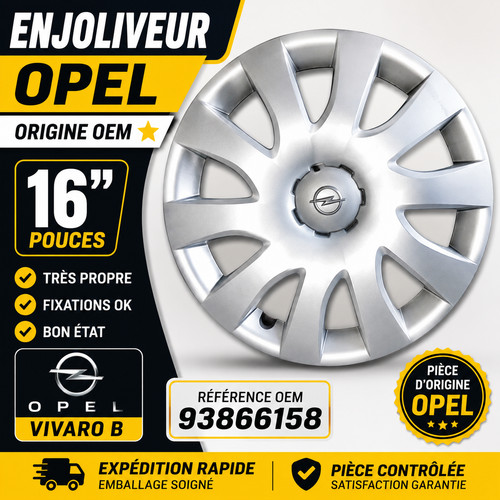 Enjoliveur opel pouces - enjoliveur,
