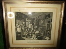 Antiq Engraving Print Hogarth
