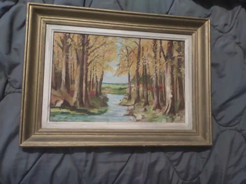 Ancien tableau huile - ancien,