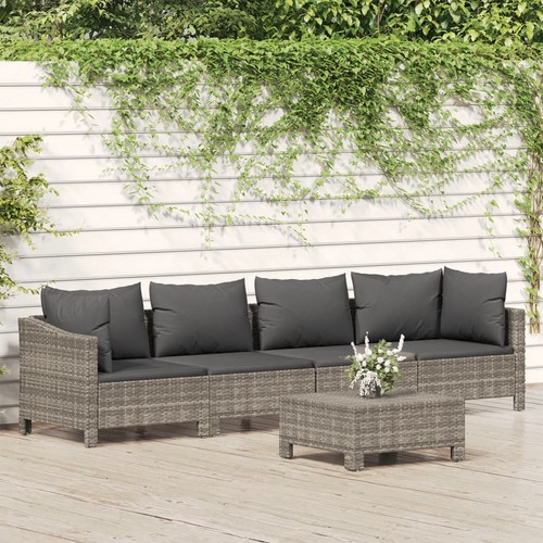 Salon jardin avec coussins - avec,