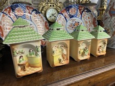 4 Pots à épices Ou  pots à