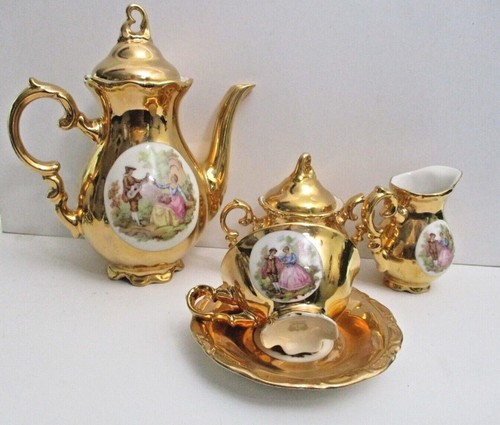 Bavaria germany porcelain 24k - germany,