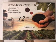 Vin Bouquet - coffret de 12 arômes parfums de vin - œnologie