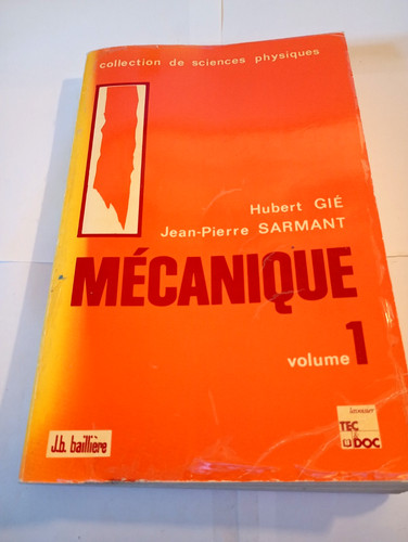 Livre mécanique hubert gié - livre,