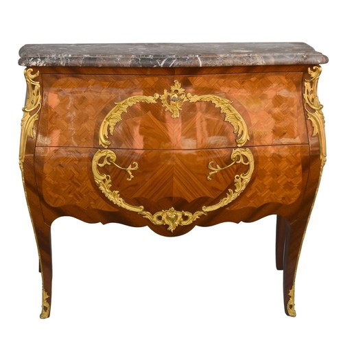 Commode sauteuse louis bois - commode,
