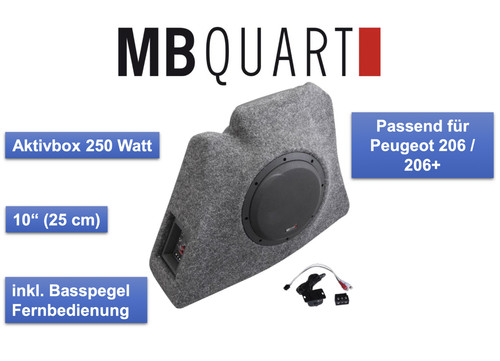 Subwoofer actif quart - mb,