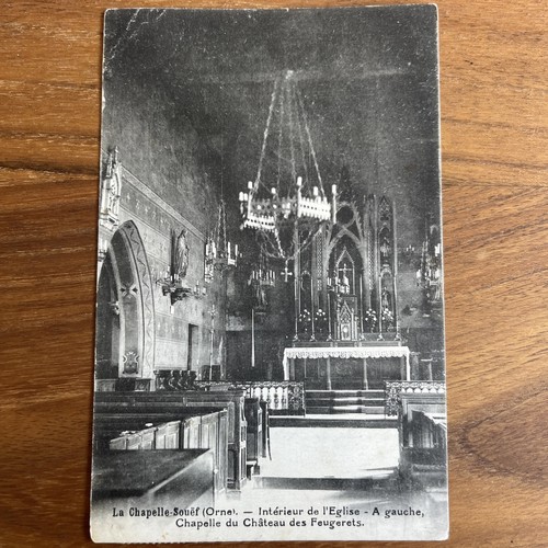 Cpa chapelle souef - la,