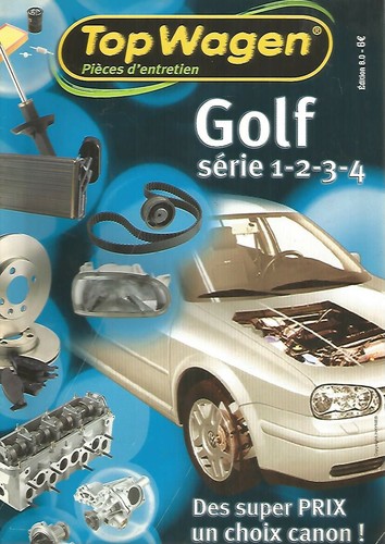 Top wagen golf serie - serie, 1-2-3-4