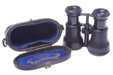 ✅ DUVAL AINE *JUMELLE MILITAIRE SUPERIEURE* ANTIQUE BINOCULARS DOUBLE TELESCOPE