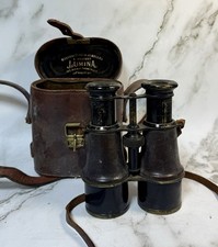 Jumelles anciennes militaire MG - Lumina Avec Étuis