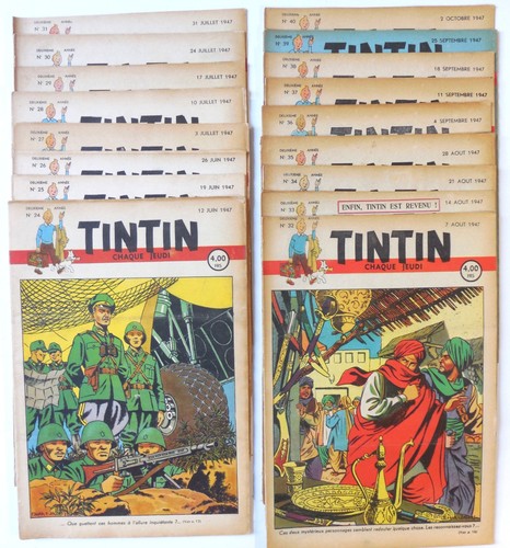 équivalent recueil tintin - recueil,