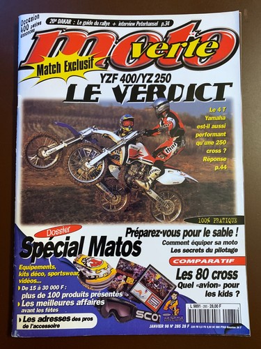 Moto verte 288 - verte, du