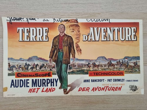 Affiche ancienne cinéma belge