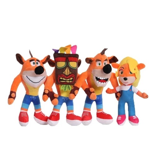 Plush crash bandicoot - plush, set