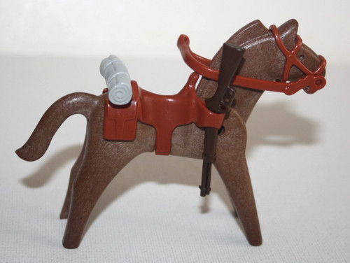 Playmobil 3811 cheval marron - cheval,