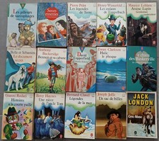 Lot/ 16 romans Le Livre de Poche jeunesse - Agatha Christie / Bennett / Lupin...