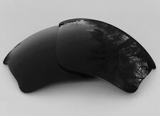 Gravé Polarisé Onyx Noir Rechange Lentilles Pour Oakley Half Jacket XLJ