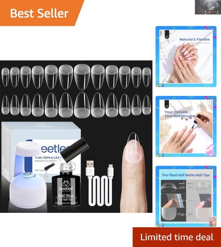 Luxury gel nail kit with - gel,