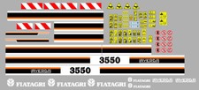 Fiatagri Laverda 3550 Kit Complet Stickers Adhésif